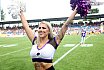Die Cheerleader beim Spiel Galaxy vs Fire am 03.09.2023