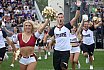 Die Cheerleader beim Spiel Galaxy vs Fire am 03.09.2023