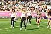 Die Frankfurt Galaxy Cheerleader beim Spiel Frankfurt Galaxy vs Paris Musketeers am 24.06.2022