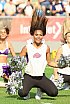 Die Frankfurt Galaxy Cheerleader beim Spiel Frankfurt Galaxy vs Paris Musketeers am 24.06.2022