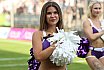 Die Frankfurt Galaxy Cheerleader beim Spiel Frankfurt Galaxy vs Paris Musketeers am 24.06.2022