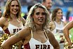 ELF: Die Cheerleader beim Spiel Rhein Fire vs Munich Ravens am 09.07.2023
