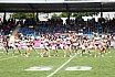 Die Cheerleader beim Spiel Frankfurt Galaxy vs Hamburg Seadevils am 16.07.2023