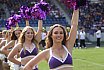 Die Cheerleader beim Spiel Frankfurt Galaxy vs Hamburg Seadevils am 16.07.2023
