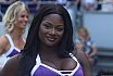 Die Cheerleader beim Spiel Frankfurt Galaxy vs Hamburg Seadevils am 16.07.2023