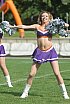 Die Cheerleader beim Spiel Frankfurt Universe vs Bad Homburg Sentinels am 26.08.2023