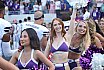 Die Cheerleader beim Spiel Frankfurt Galaxy vs Hamburg Seadevils am 16.07.2023