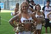 ELF: Die Pyromaniacs Cheerleader beim Heimspiel von Rhein Fire gegen die Hamburg Seadevils am  13.08.2023