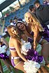Die Cheerleader beim Spiel Frankfurt Galaxy vs Hamburg Seadevils am 16.07.2023
