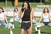 Die Cheerleader beim Spiel Frankfurt Universe vs Bad Homburg Sentinels am 26.08.2023