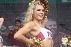 Die Cheerleader beim Spiel Rhein Fire vs Cologne Centurions am 23.07.2023