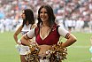 ELF: Die Pyromaniacs Cheerleader beim Heimspiel von Rhein Fire gegen die Paris Musketeers am  18.06.2023