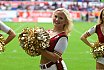 Die Cheerleader beim Spiel Rhein Fire vs Cologne Centurions am 23.07.2023