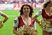 Die Cheerleader beim Spiel Rhein Fire vs Cologne Centurions am 23.07.2023