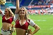 Die Cheerleader beim Spiel Rhein Fire vs Cologne Centurions am 23.07.2023