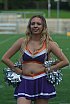 Die Cheerleader beim Spiel Frankfurt Universe vs Bad Homburg Sentinels am 26.08.2023