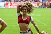Die Cheerleader beim Spiel Rhein Fire vs Cologne Centurions am 23.07.2023