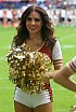 Die Cheerleader beim Spiel Rhein Fire vs Cologne Centurions am 23.07.2023