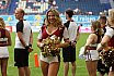 ELF: Die Pyromaniacs Cheerleader beim Heimspiel von Rhein Fire gegen die Paris Musketeers am  18.06.2023