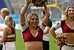 ELF: Die Pyromaniacs Cheerleader beim Heimspiel von Rhein Fire gegen die Paris Musketeers am  18.06.2023