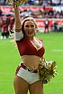Die Cheerleader beim Spiel Rhein Fire vs Cologne Centurions am 23.07.2023