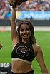 Die Cheerleader beim Spiel Rhein Fire vs Cologne Centurions am 23.07.2023