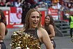 Die Cheerleader beim Spiel Rhein Fire vs Cologne Centurions am 23.07.2023