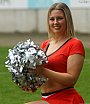 ELF: Die Cheerleader beim Spiel der Cologne Centurions vs Rhein Fire am 26.05.2024