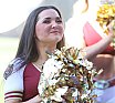 Die Cheerleader beim Spiel Vienna Vikings vs Rhein Fire (26:33) am 21.06.2025