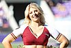 Die Cheerleader beim Spiel Vienna Vikings vs Rhein Fire (26:33) am 21.06.2025