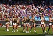 ELF: Die Cheerleader beim Spiel von Rhein Fire gegen Frankfurt Galaxy am 04.06.2023