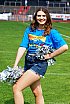 Die Cologne Crocodiles Cheerleader beim GFL Heimspiel gegen die Potsdam Royals am 21.08.2021
