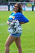 Die Cologne Crocodiles Cheerleader beim GFL Heimspiel gegen die Potsdam Royals am 21.08.2021
