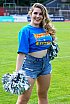 Die Cologne Crocodiles Cheerleader beim GFL Heimspiel gegen die Potsdam Royals am 21.08.2021