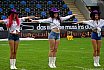 Die Frankfurt Universe Cheerleader beim Heimspiel gegen die Munich Cowboys am 29.08.2021