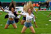 Die Frankfurt Universe Cheerleader beim Heimspiel gegen die Munich Cowboys am 29.08.2021