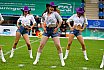 Die Frankfurt Universe Cheerleader beim Heimspiel gegen die Munich Cowboys am 29.08.2021