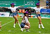 Die Frankfurt Universe Cheerleader beim Heimspiel gegen die Munich Cowboys am 29.08.2021