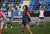 Die Frankfurt Universe Cheerleader beim Heimspiel gegen die Ravensburg Razorbacks 22:64 14.08.2021