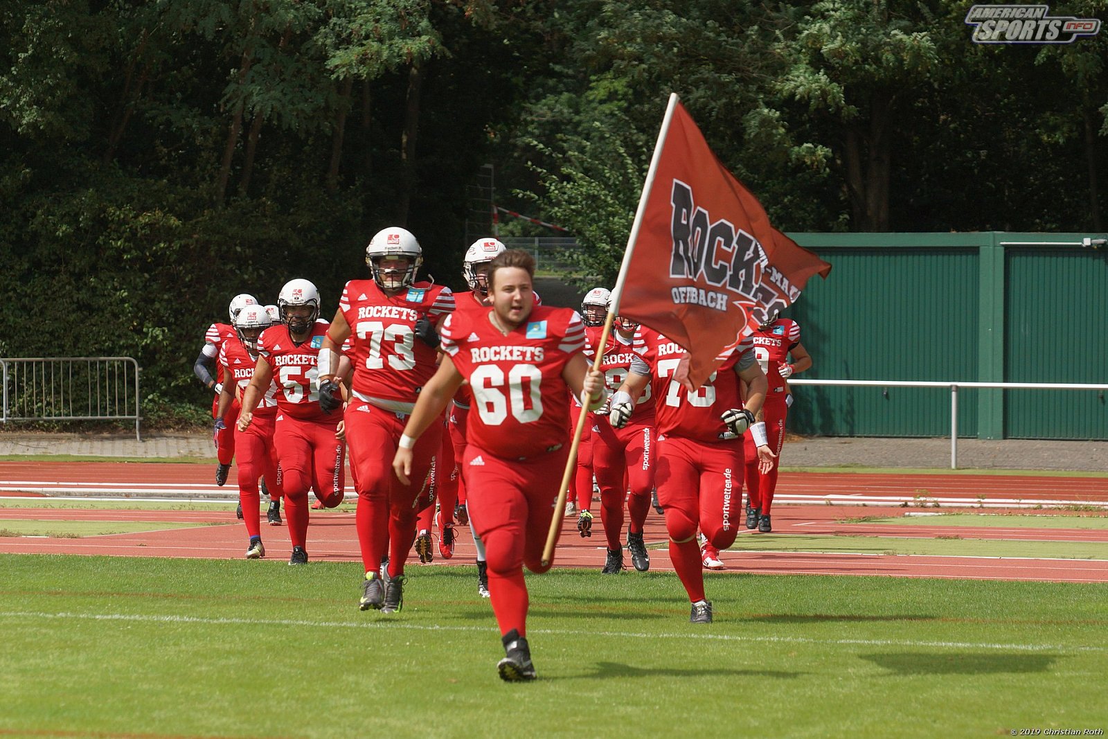 OL Hessen: Rhein-Main Rockets vs Wetzlar Wölfe 25:13 10.08.201