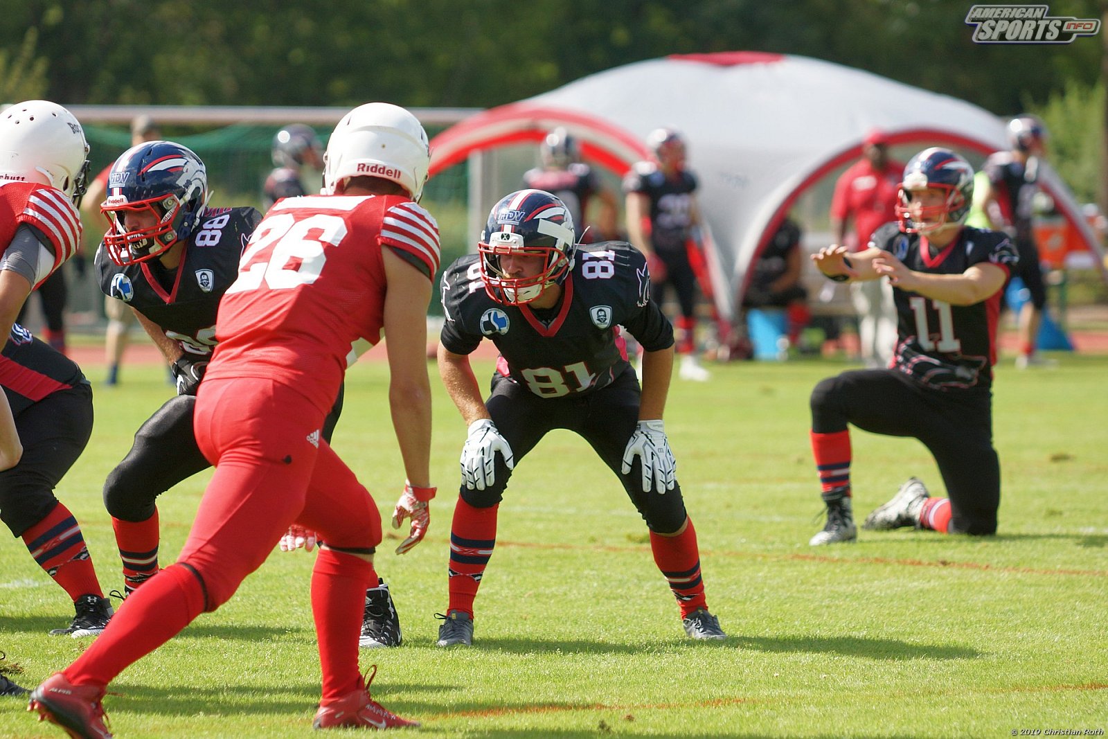 OL Hessen: Rhein-Main Rockets vs Wetzlar Wölfe 25:13 10.08.201