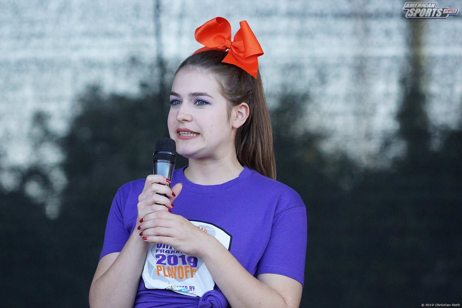 Die Frankfurt Universe Cheerleader beim Heimspiel gegen die Hildesheim Invaders am 21.09.2019