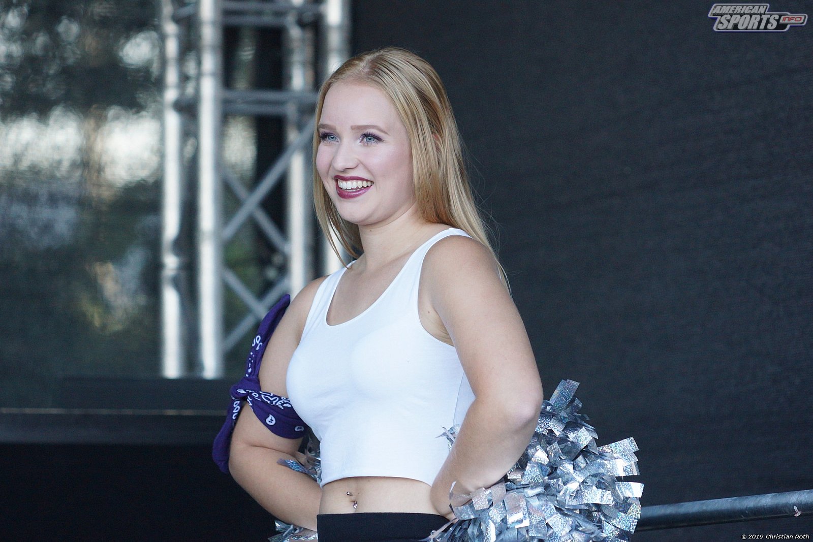 Die Frankfurt Universe Cheerleader beim Heimspiel gegen die Hildesheim Invaders am 21.09.2019