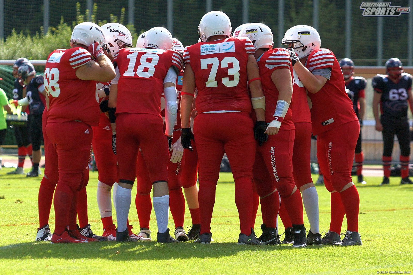 OL Hessen: Rhein-Main Rockets vs Wetzlar Wölfe 25:13 10.08.201