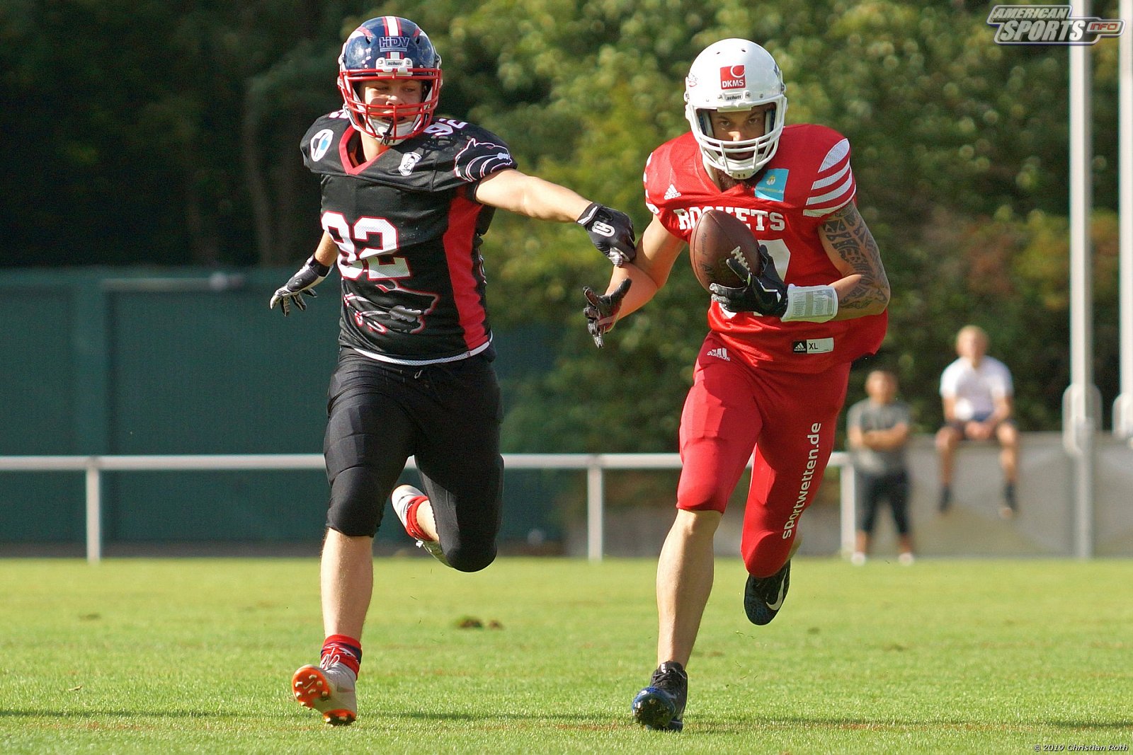 OL Hessen: Rhein-Main Rockets vs Wetzlar Wölfe 25:13 10.08.201