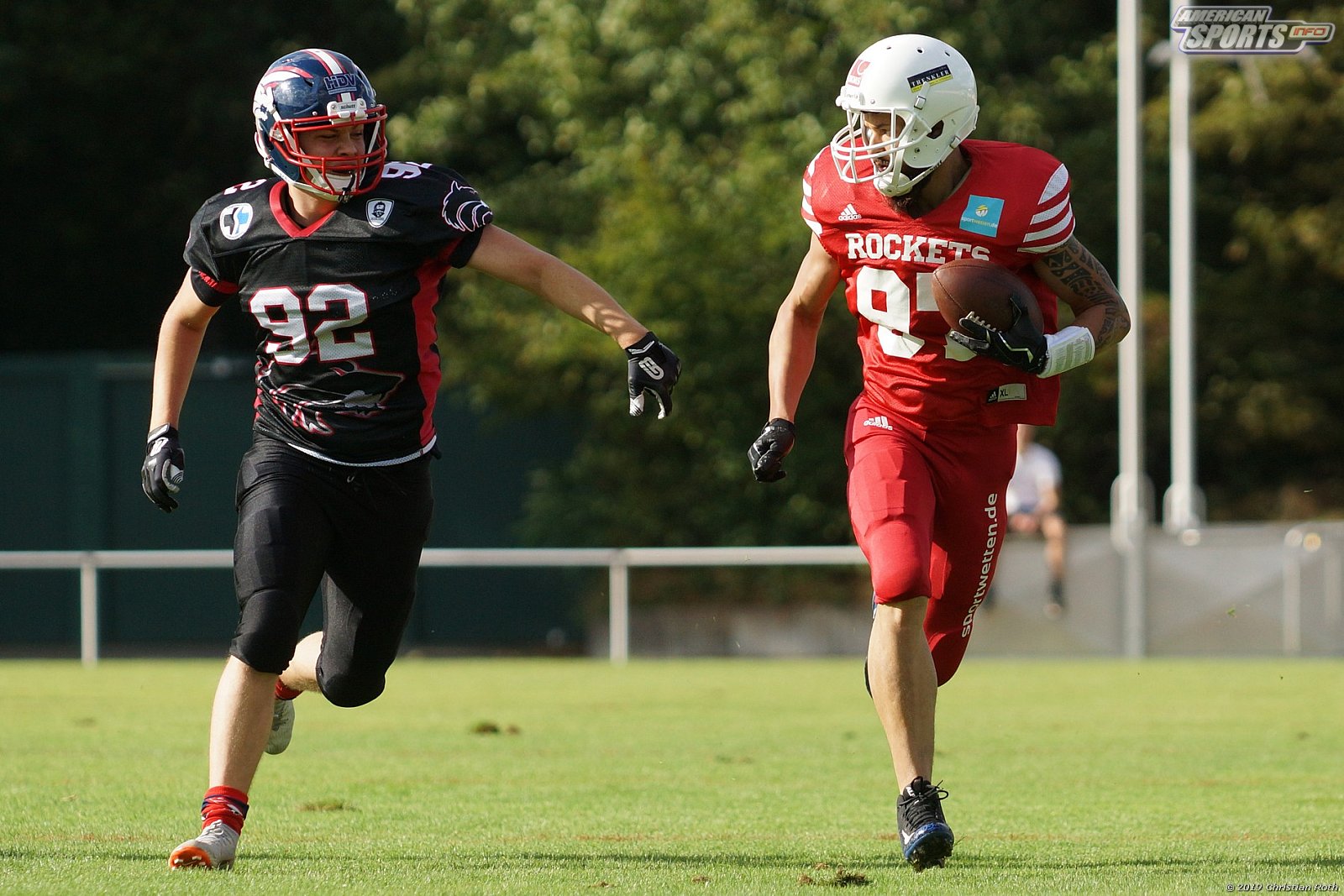 OL Hessen: Rhein-Main Rockets vs Wetzlar Wölfe 25:13 10.08.201