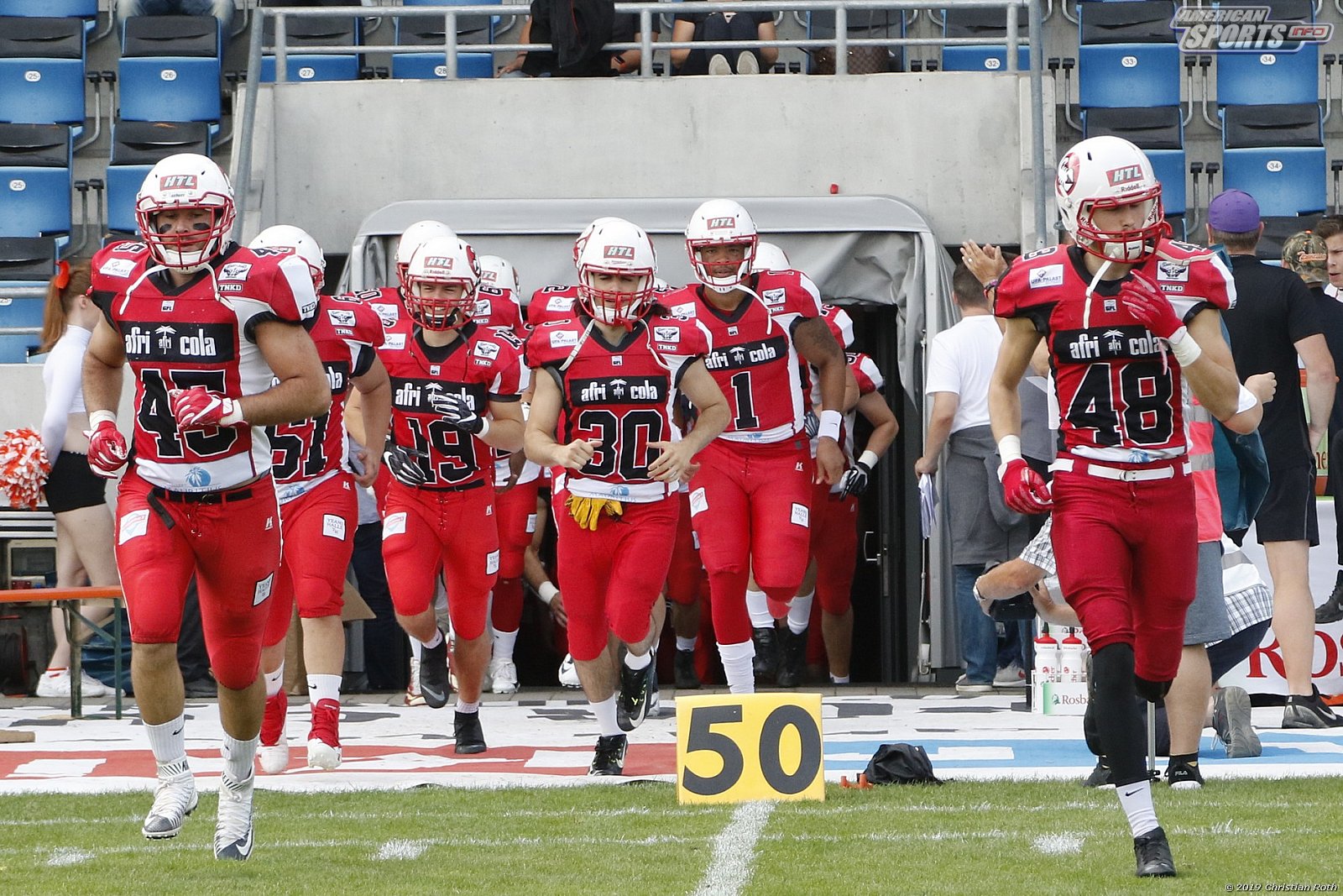 GFL Süd: Frankfurt Universe vs Stuttgart Scorpions 51:12 18.08.2019 Galerie 1