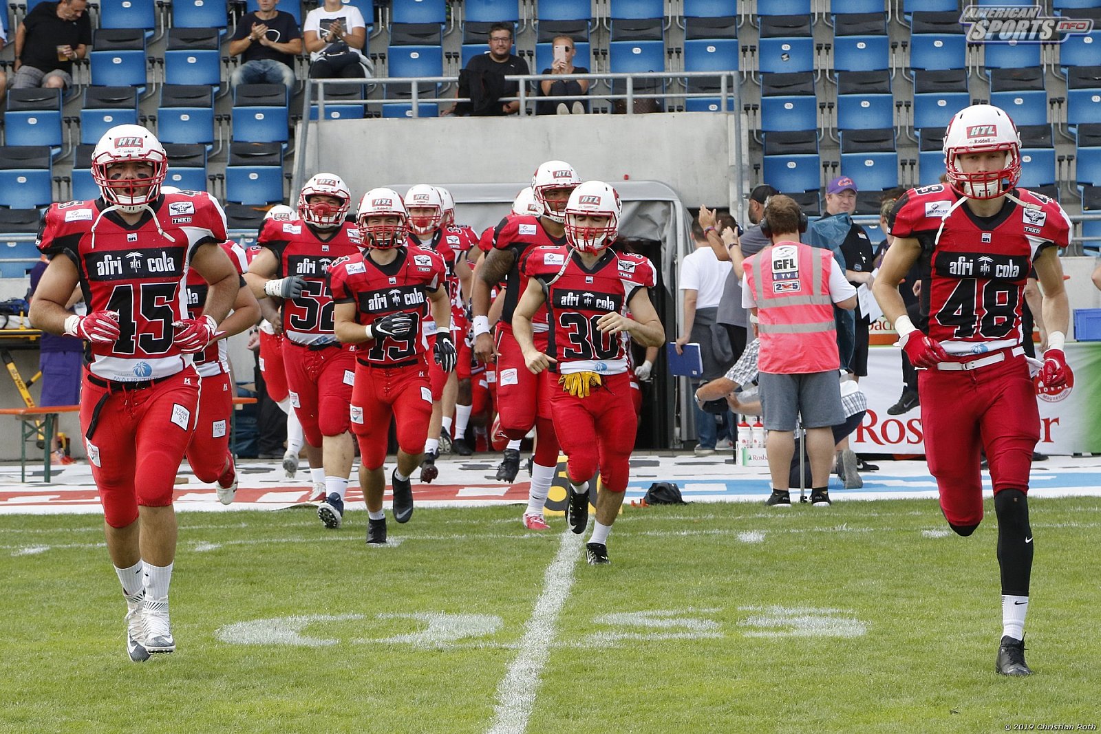 GFL Süd: Frankfurt Universe vs Stuttgart Scorpions 51:12 18.08.2019 Galerie 1