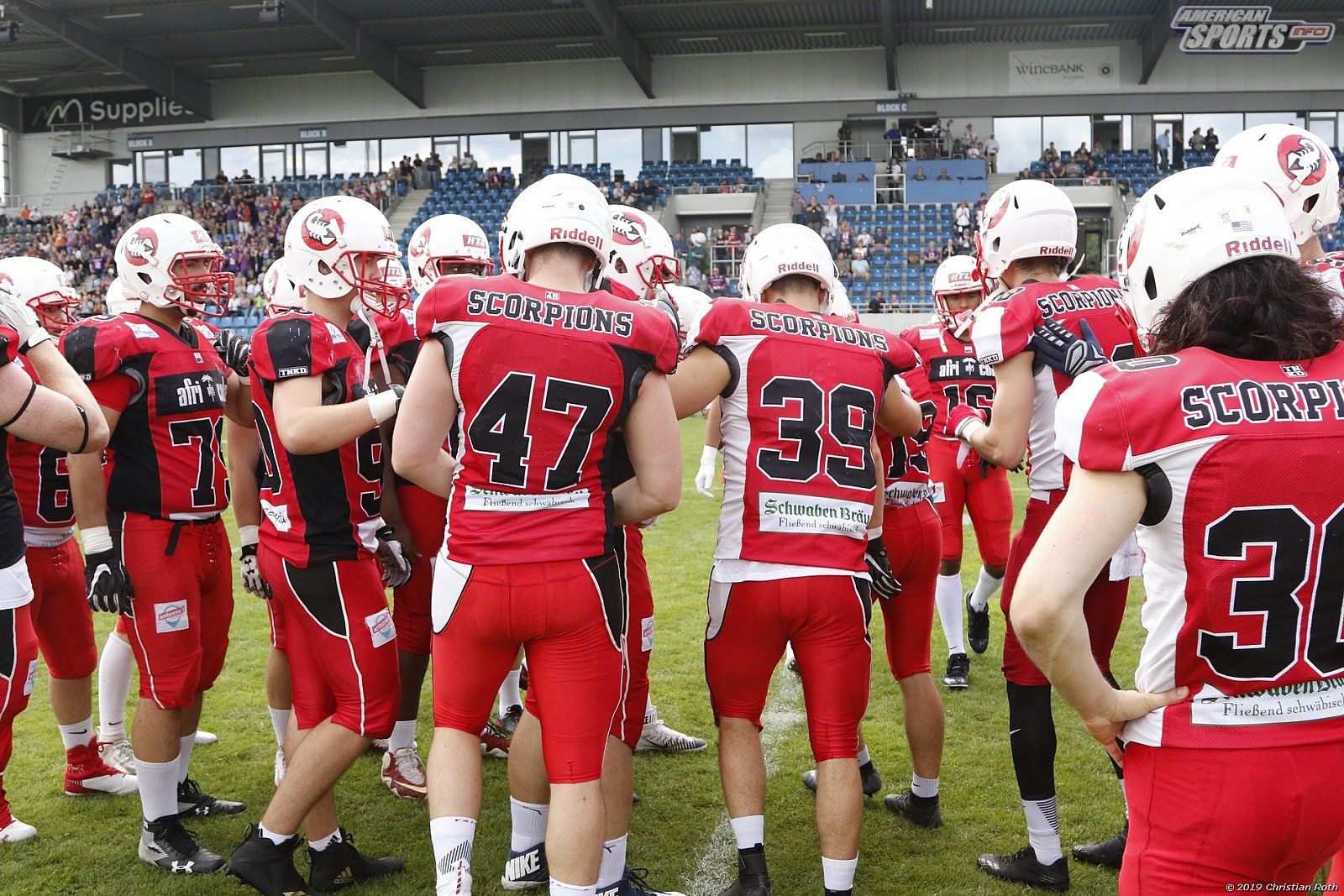 GFL Süd: Frankfurt Universe vs Stuttgart Scorpions 51:12 18.08.2019 Galerie 1