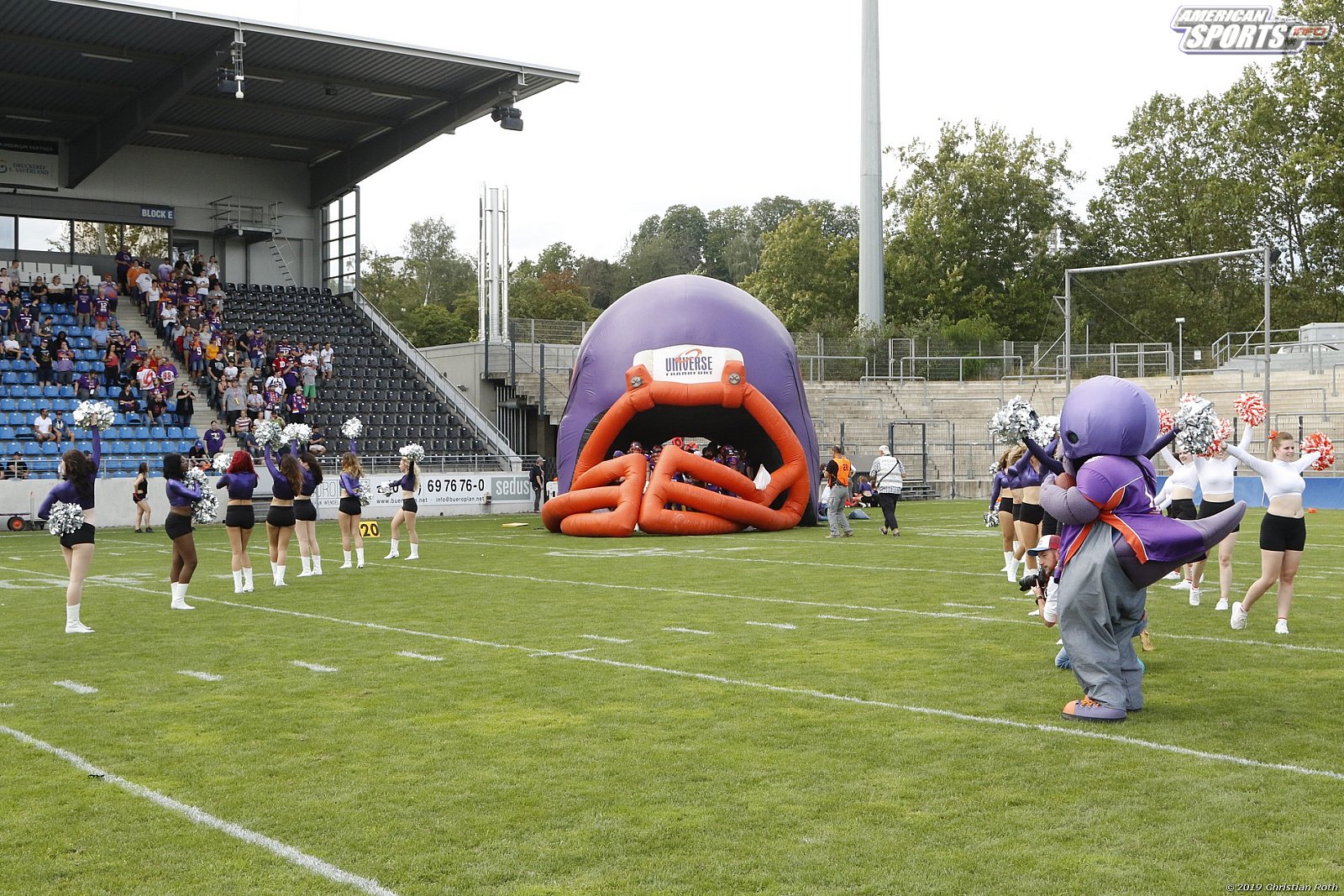 GFL Süd: Frankfurt Universe vs Stuttgart Scorpions 51:12 18.08.2019 Galerie 1